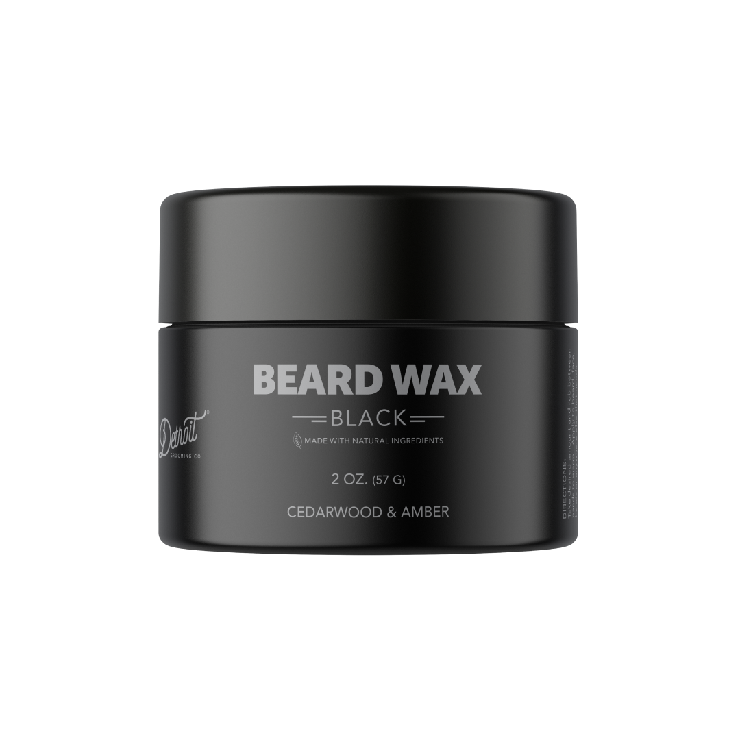 'Black' Beard Wax 2 oz.