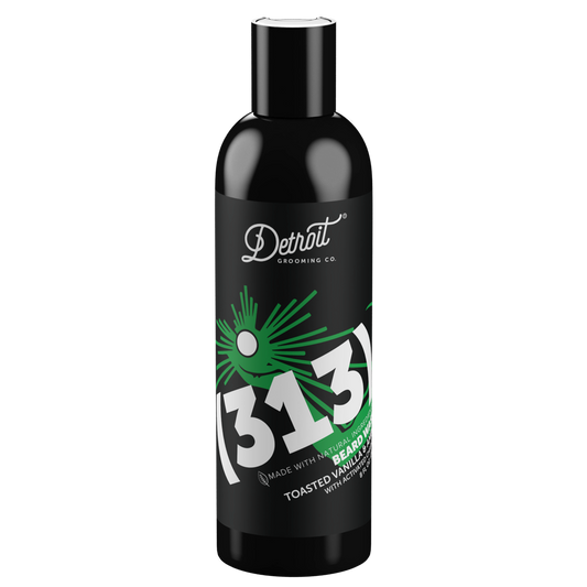 (313) Activated Charcoal Beard Wash 8 oz.